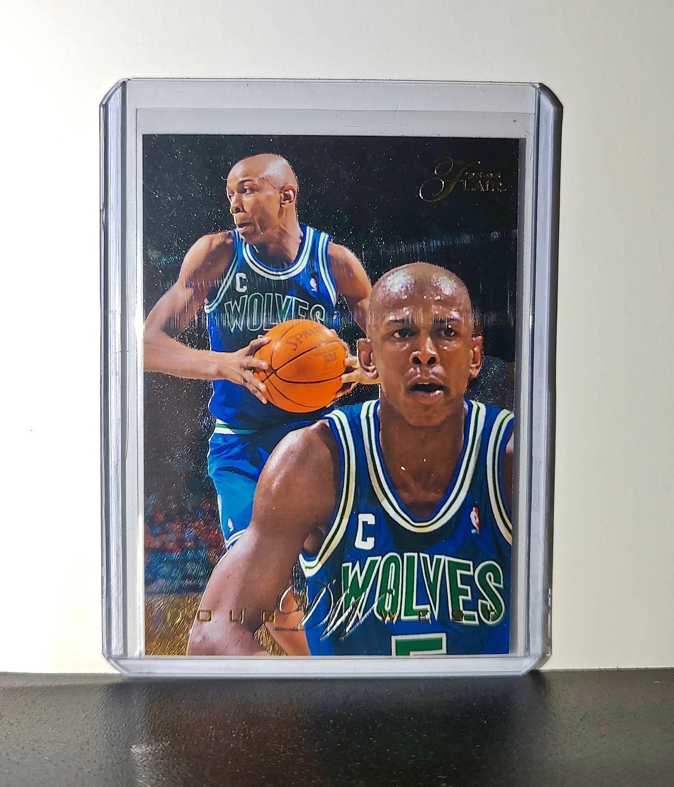 Doug West 1995-96 Flair NBA #81 Card Minnesota Timberwolves
