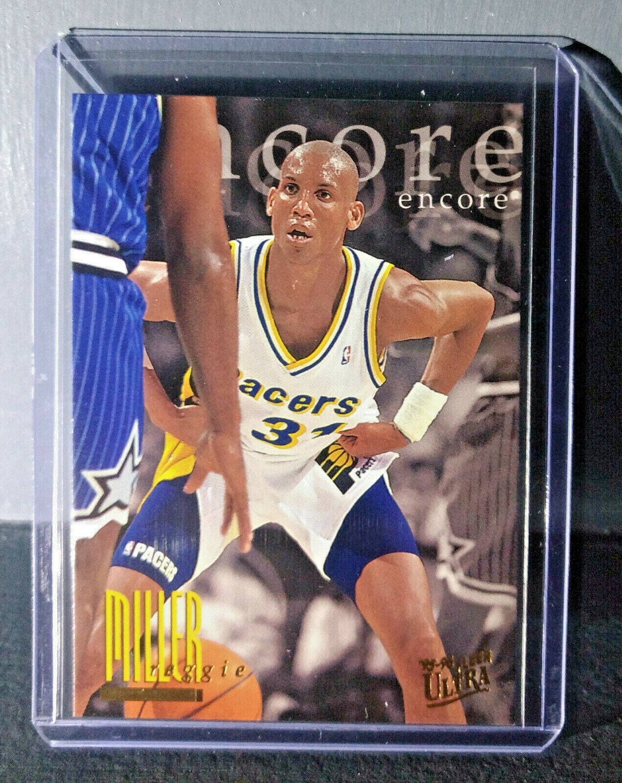 1995-96 Reggie Miller #325 Ultra Encore Basketball Card 