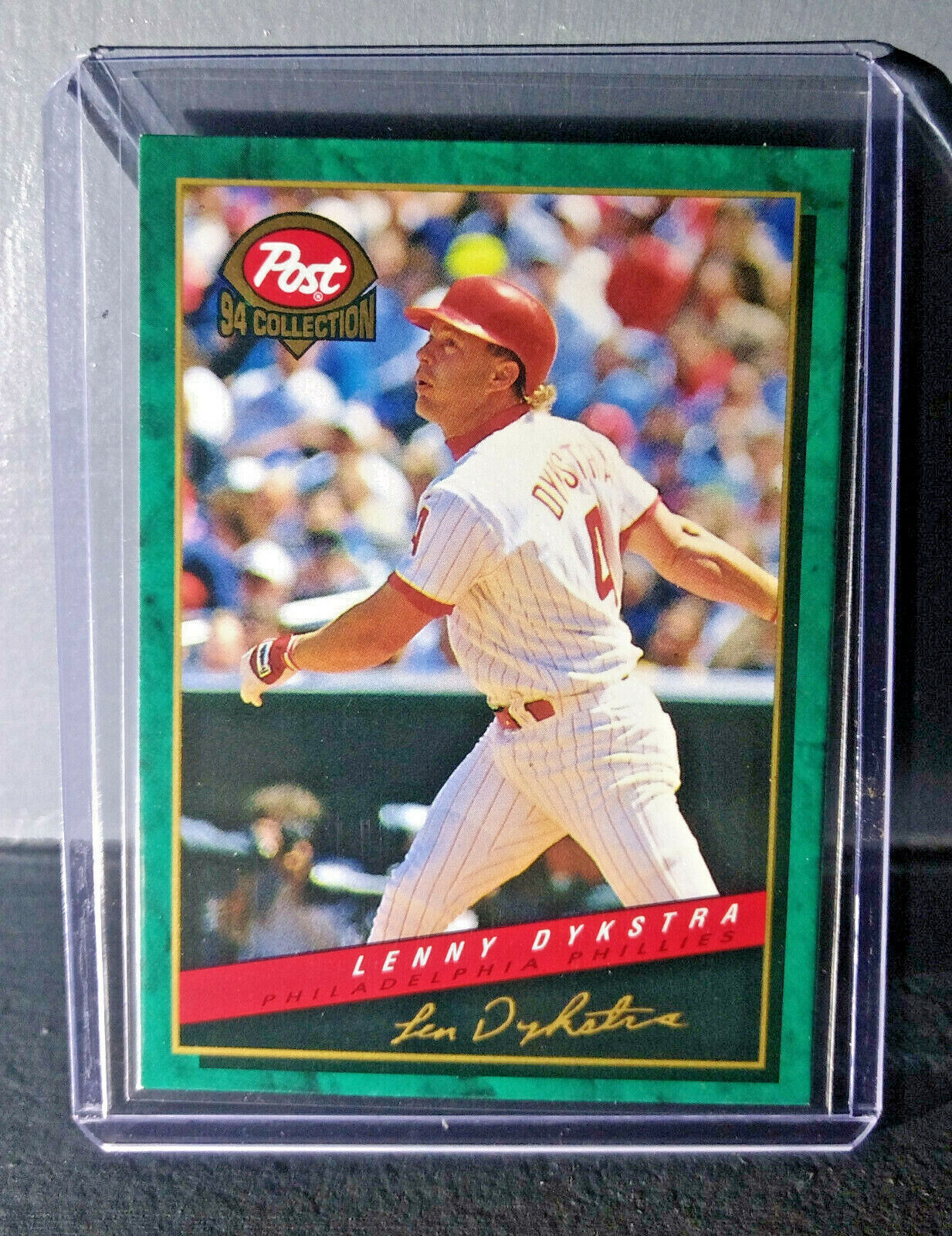 1994 Lenny Dykstra Post Collection #20 Baseball Card Philadelphia Phillies