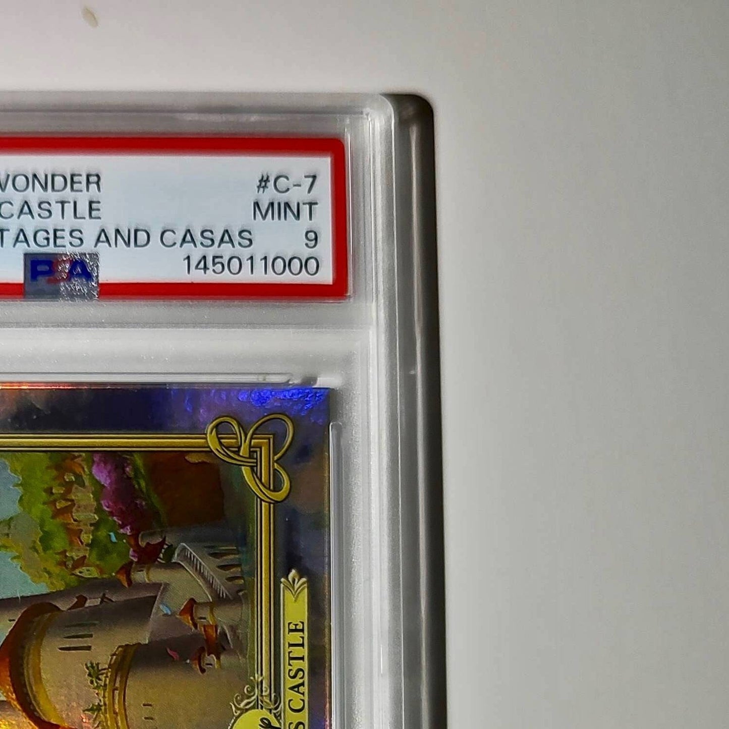 Prince Eric's Castle 2025 Topps Disney #C-7 The Little Mermaid PSA 9 MT