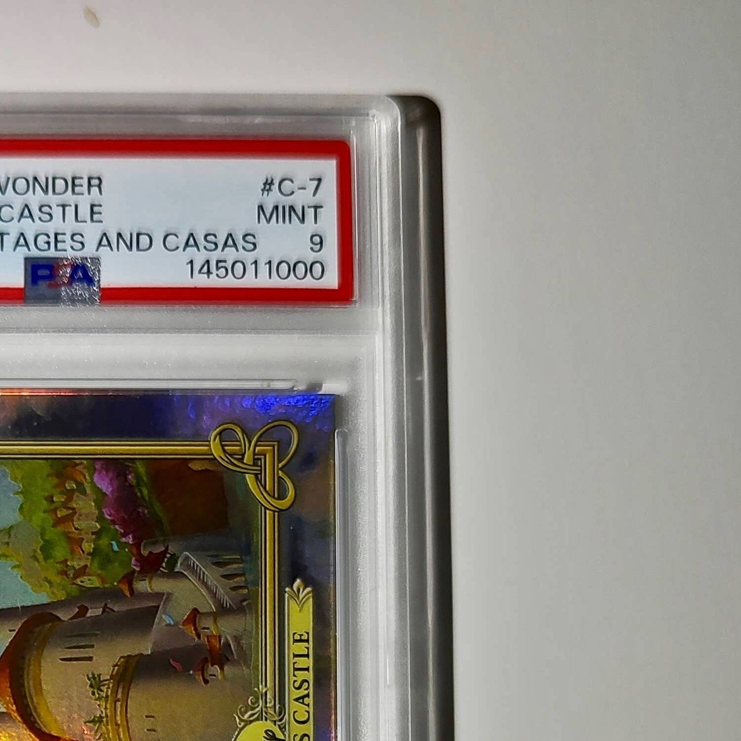 Prince Eric's Castle 2025 Topps Disney #C-7 The Little Mermaid PSA 9 MT