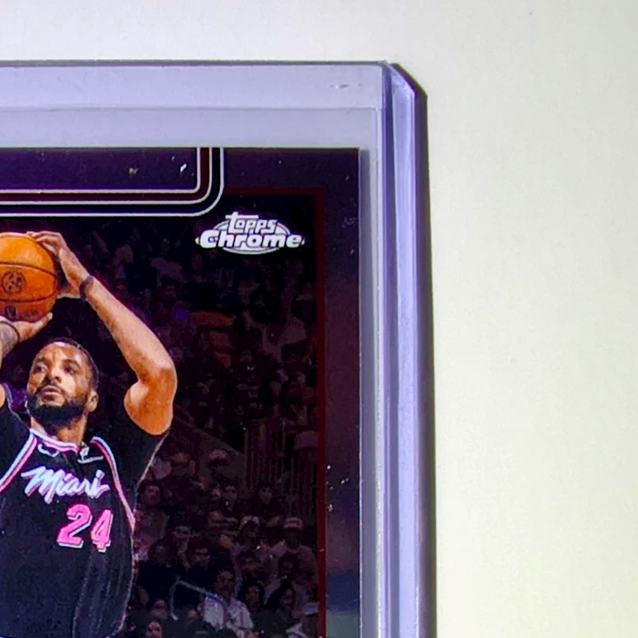 Norman Powell 2025-26 NBA Topps Chrome Update #58 Basketball Card Miami Heat