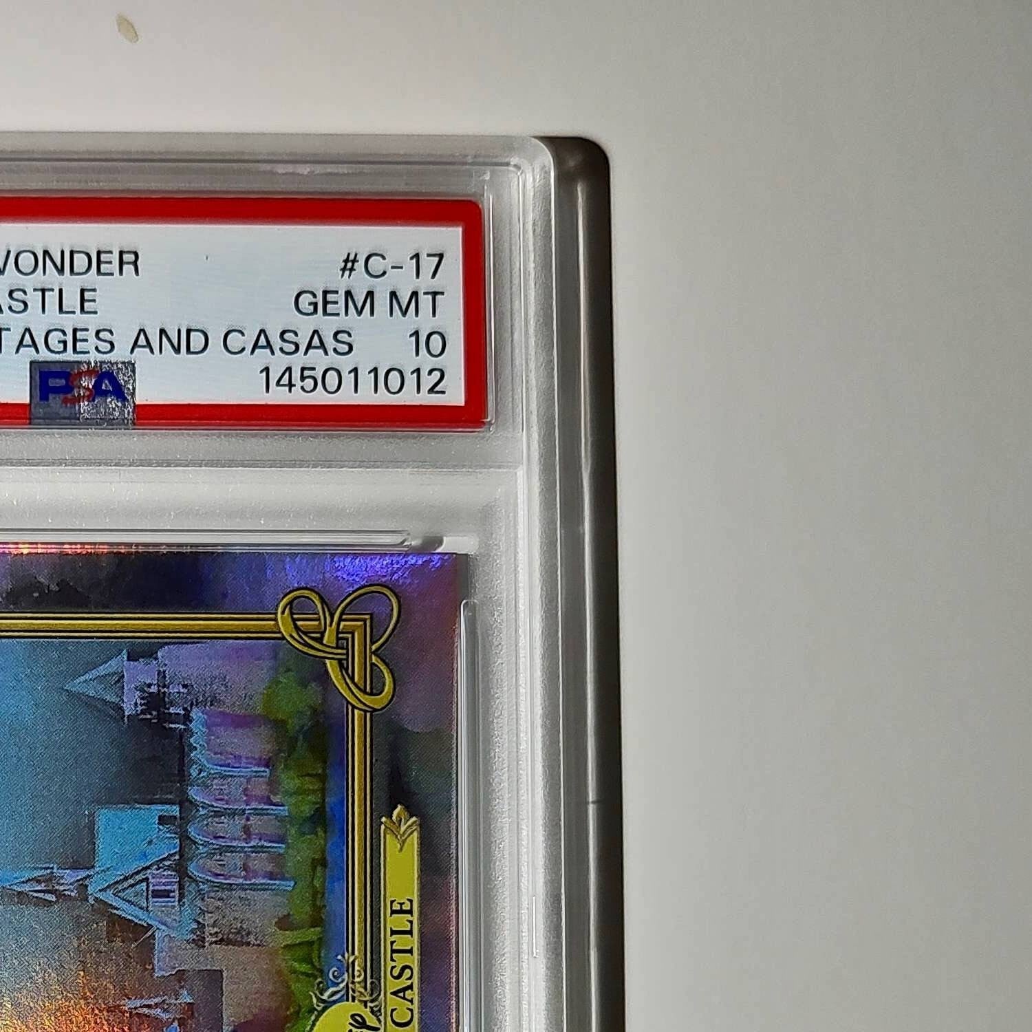 Belle's Cottage 2025 Topps Disney #C-8 Card Beauty and the Beast PSA 10 Gem