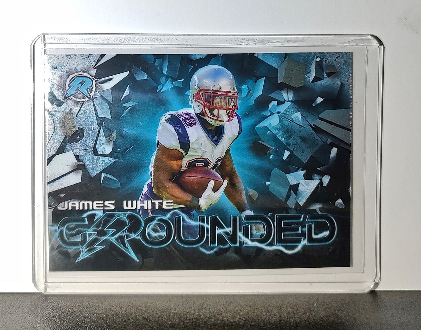 James White 2023 Topps Resurgence Grounded NFL #RG-14 Card New England Patriots