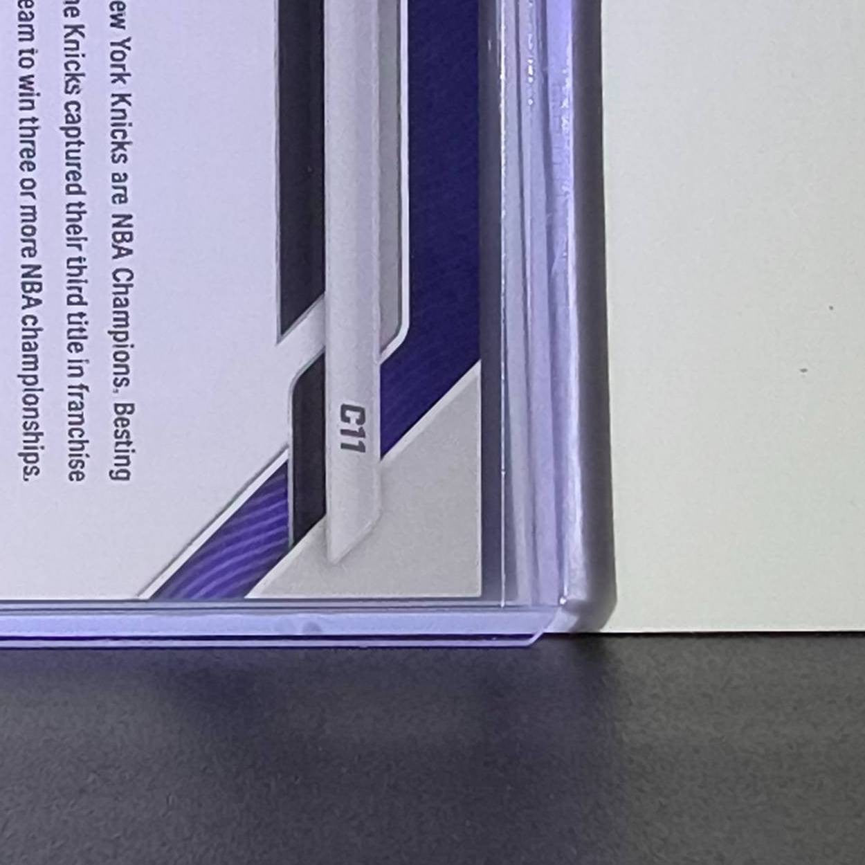 Pacome Dadiet 2026 Topps Now NBA Champions #C11 Green Foil 86/99 New York Knicks