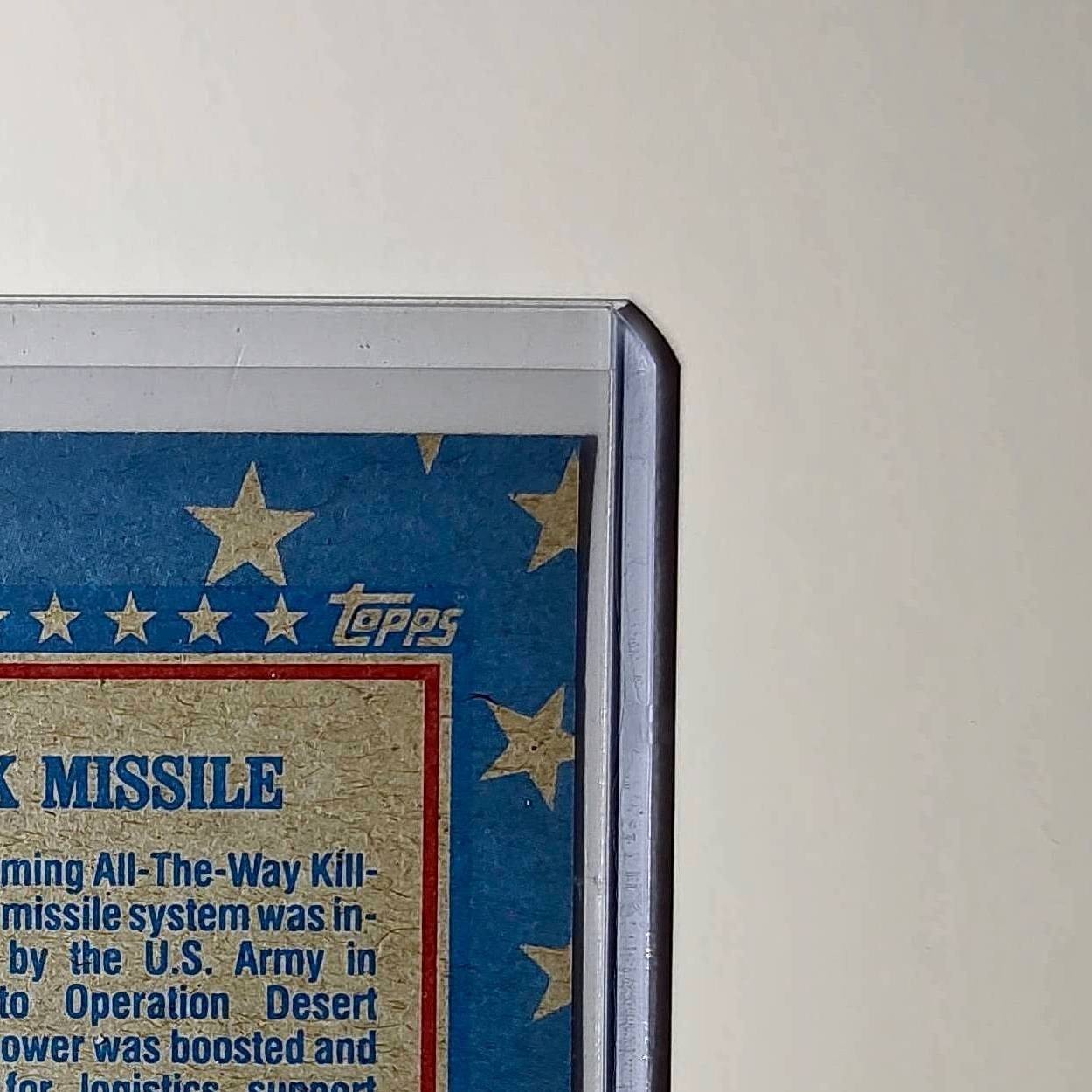 HAWK Missile 1991 Topps Desert Storm #168 Card