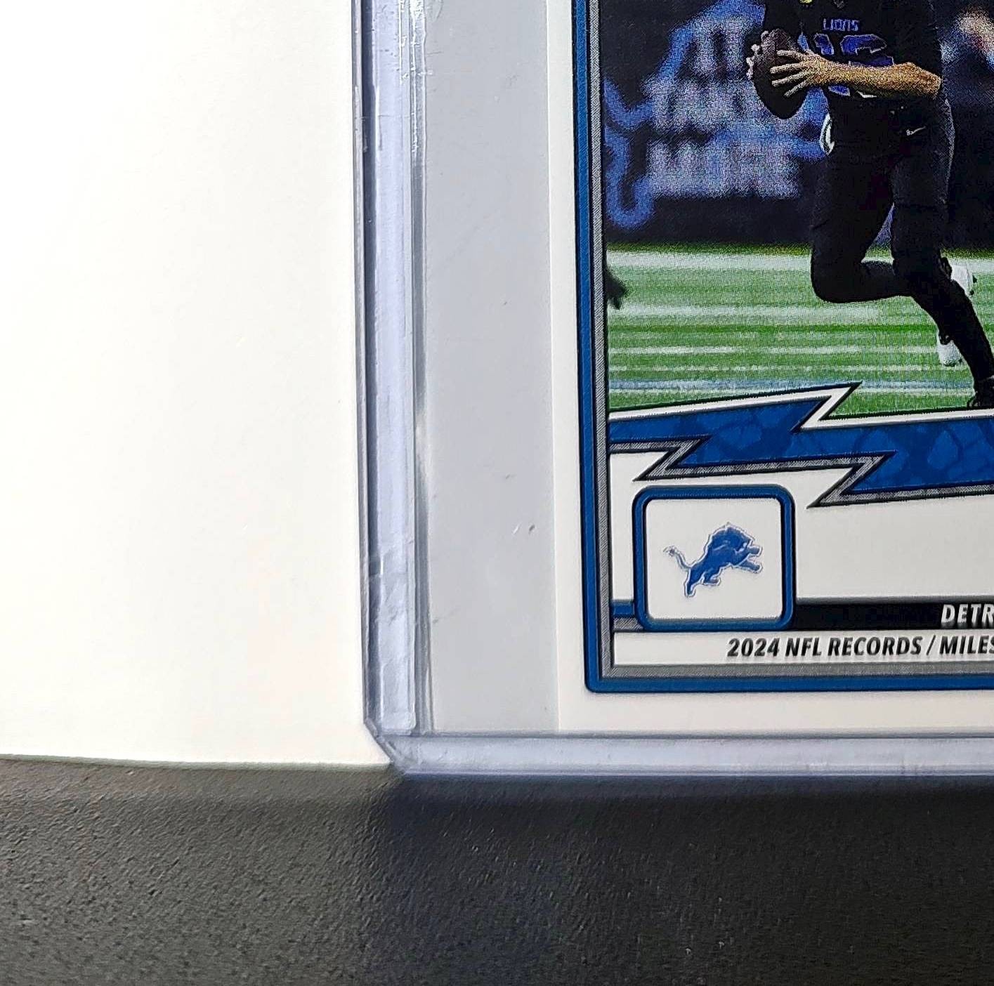 Jared Goff 2025 Panini NFL #19 Record/Milestone Sticker