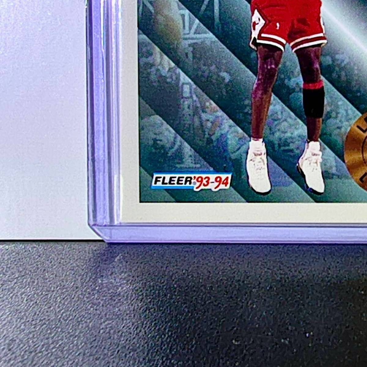 Michael Jordan 1993-94 Fleer League Leader #224 Basketball Card Chicago Bulls