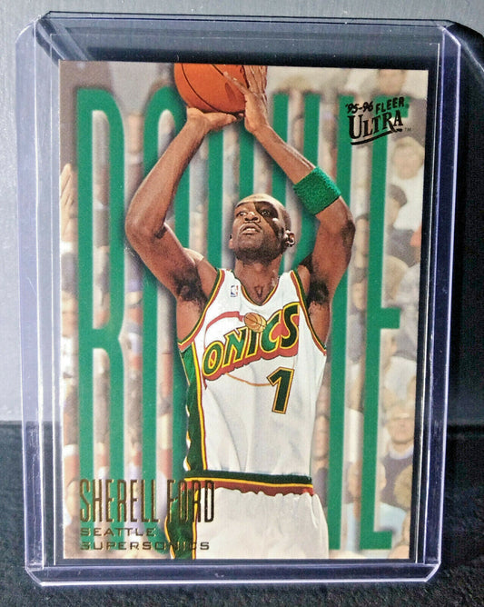 1995-96 Sherrell Ford #273 Fleer Ultra Rookie Basketball Card