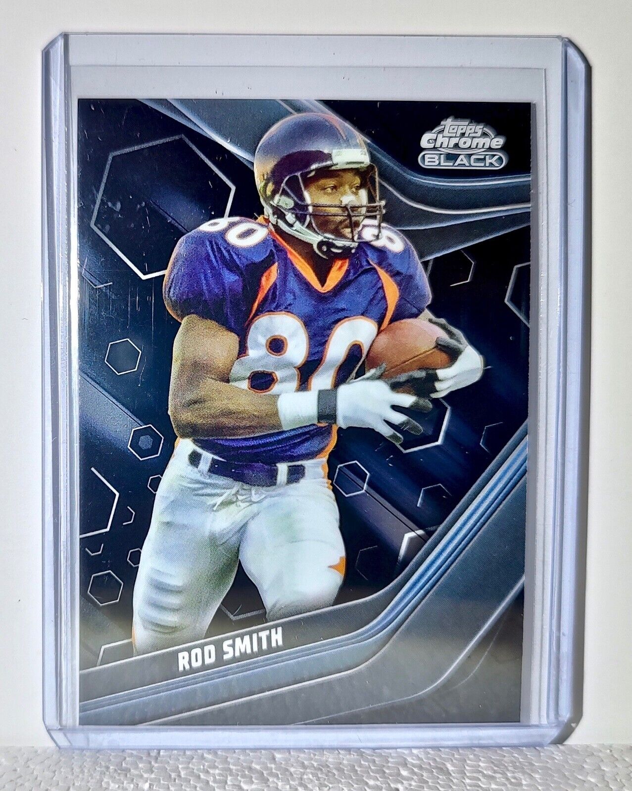 Rod Smith 2023 Topps Chrome Black NFL #117 Football Card Denver Broncos