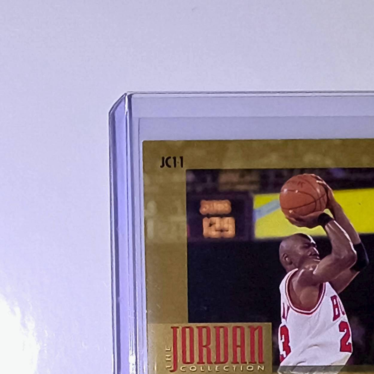 Michael Jordan 1995-96 Upper Deck Collector's Choice #JC11 Card Chicago Bulls