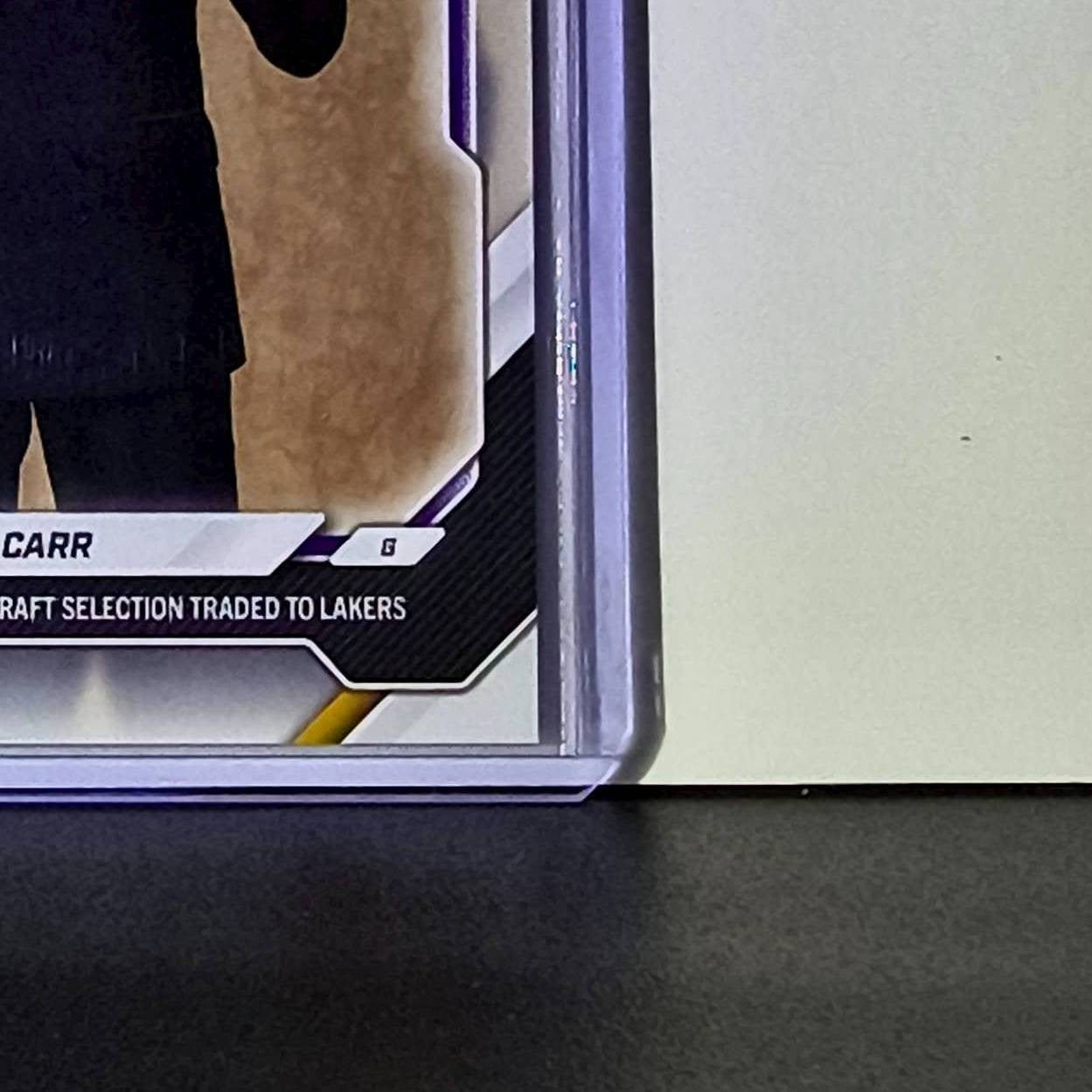 Cameron Carr Rookie 2026-27 Topps NBA Draft CCAR Card Los Angeles Lakers