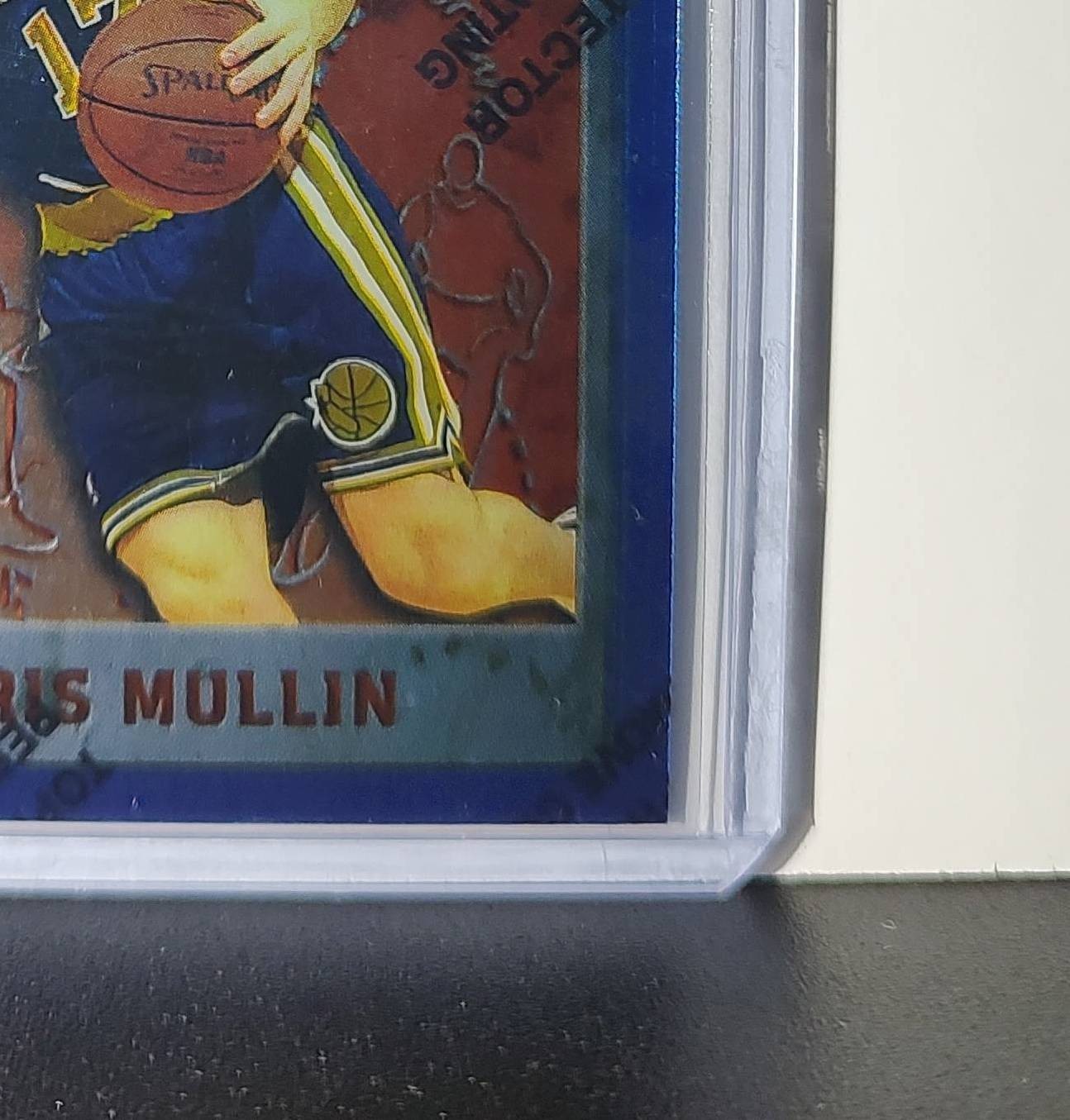 Chris Mullin 1995-96 Topps Finest NBA #246 Card Warriors