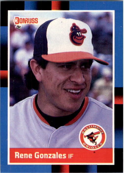 1988 Rene Gonzales Donruss Baseball Card #582