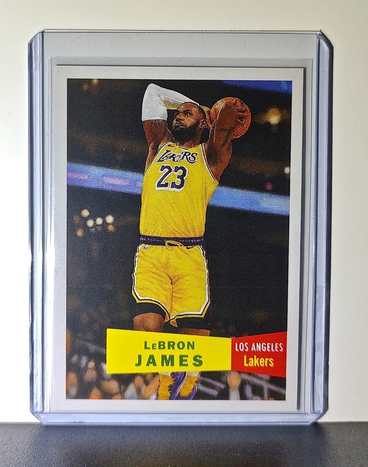 LeBron James 2025-26 Topps #1 Living Set Card Los Angeles Lakers