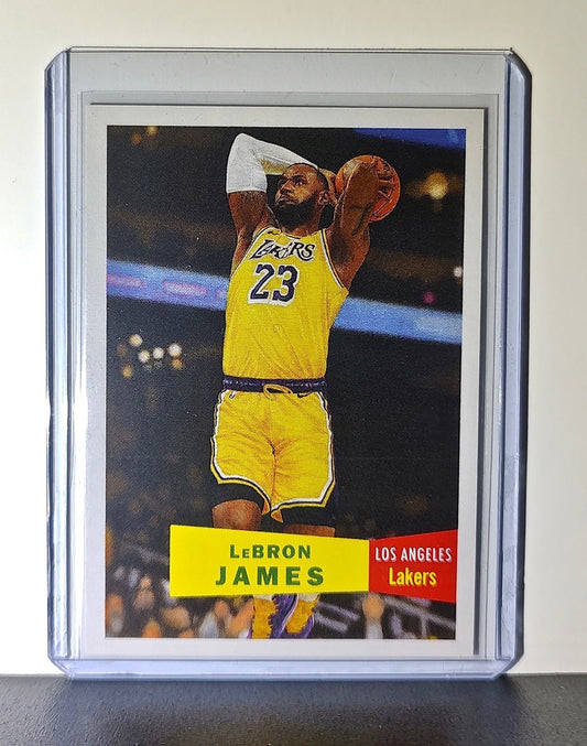 LeBron James 2025-26 Topps #1 Living Set Card Los Angeles Lakers