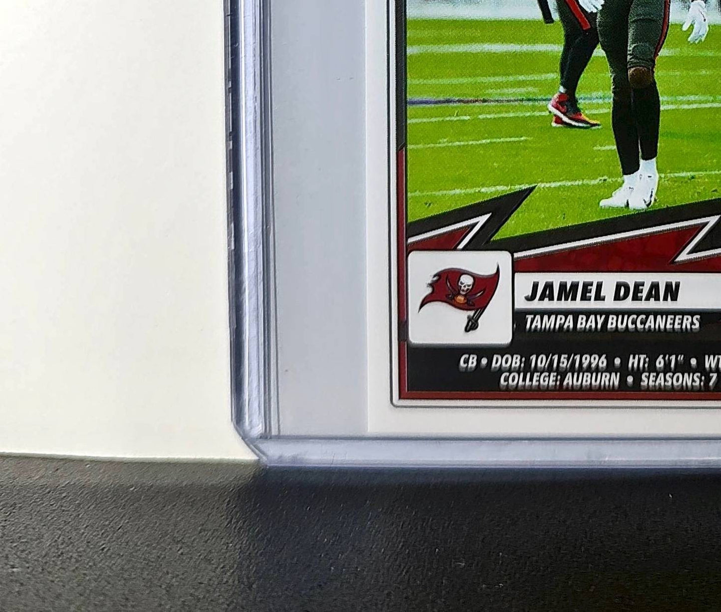 Jamel Dean 2025 Panini NFL #483 Sticker Tampa Bay Buccaneers