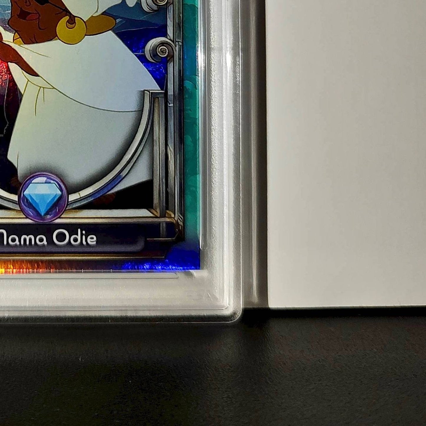 Mama Odie 2025 Topps Disney #142 Diamond Card The Princess and the Frog PSA 7
