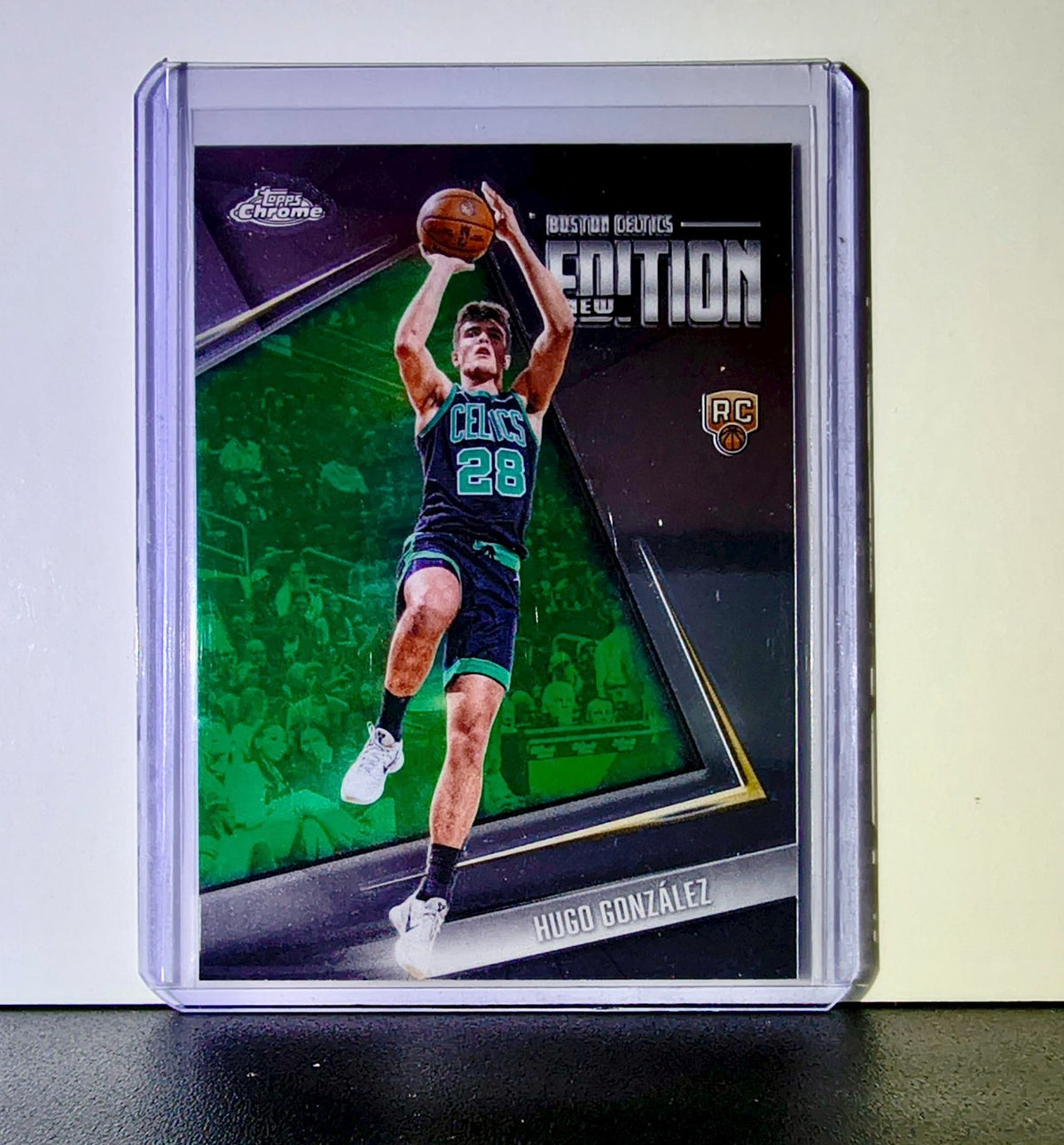 Hugo González Rookie 2025-26 NBA Topps Chrome Update New Editions #GR-20 Celtics