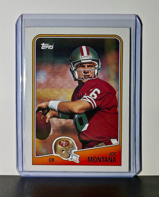 Joe Montana 1988 Topps NFL #38 Card San Francisco 49ers
