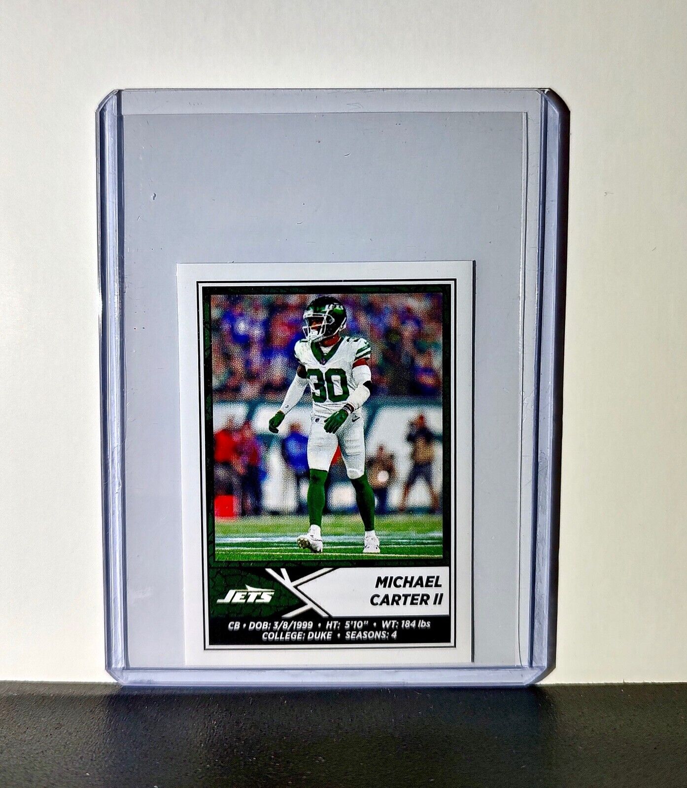 Michael Carter II 2024 Panini NFL Sticker #102 New York Jets