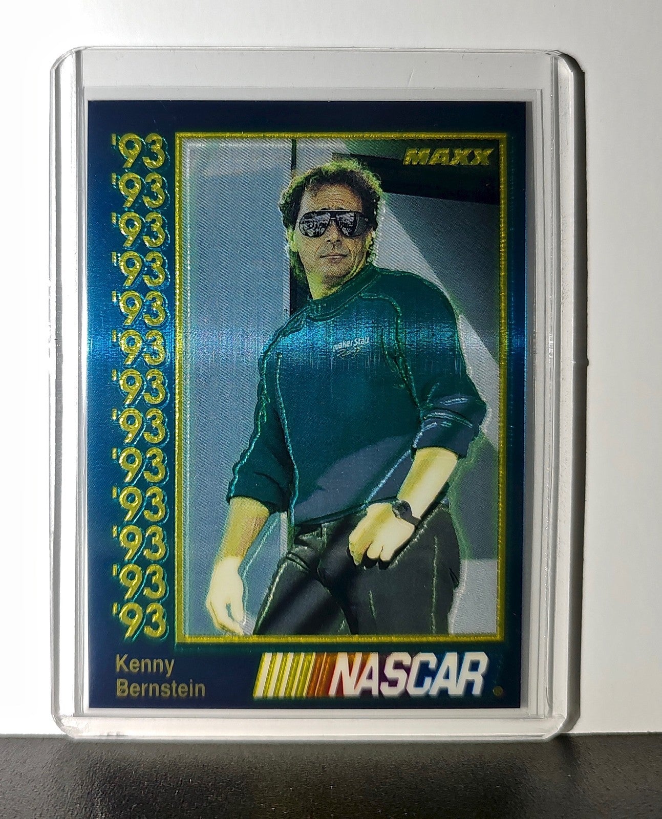 Kenny Bernstein 1993 Maxx Premier Plus Racing #105 NASCAR Card King Racing