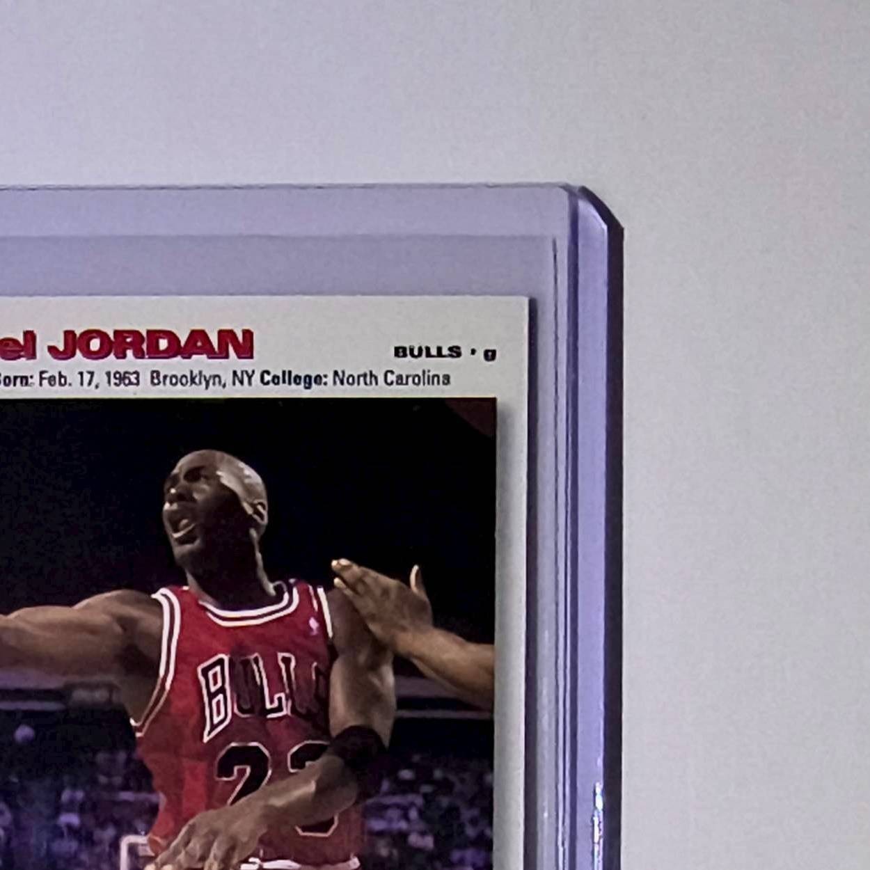 Michael Jordan 1995-96 Upper Deck Collector's Choice #45 Card Chicago Bulls
