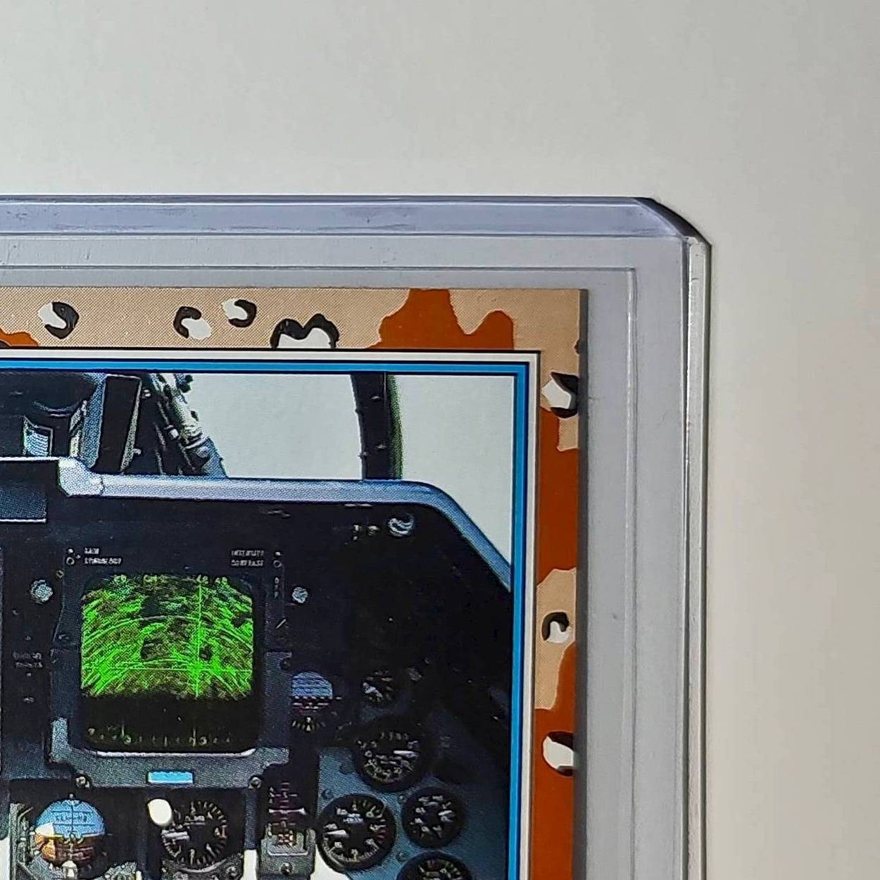 In the Cockpit 1991 Topps Desert Storm #155 Card
