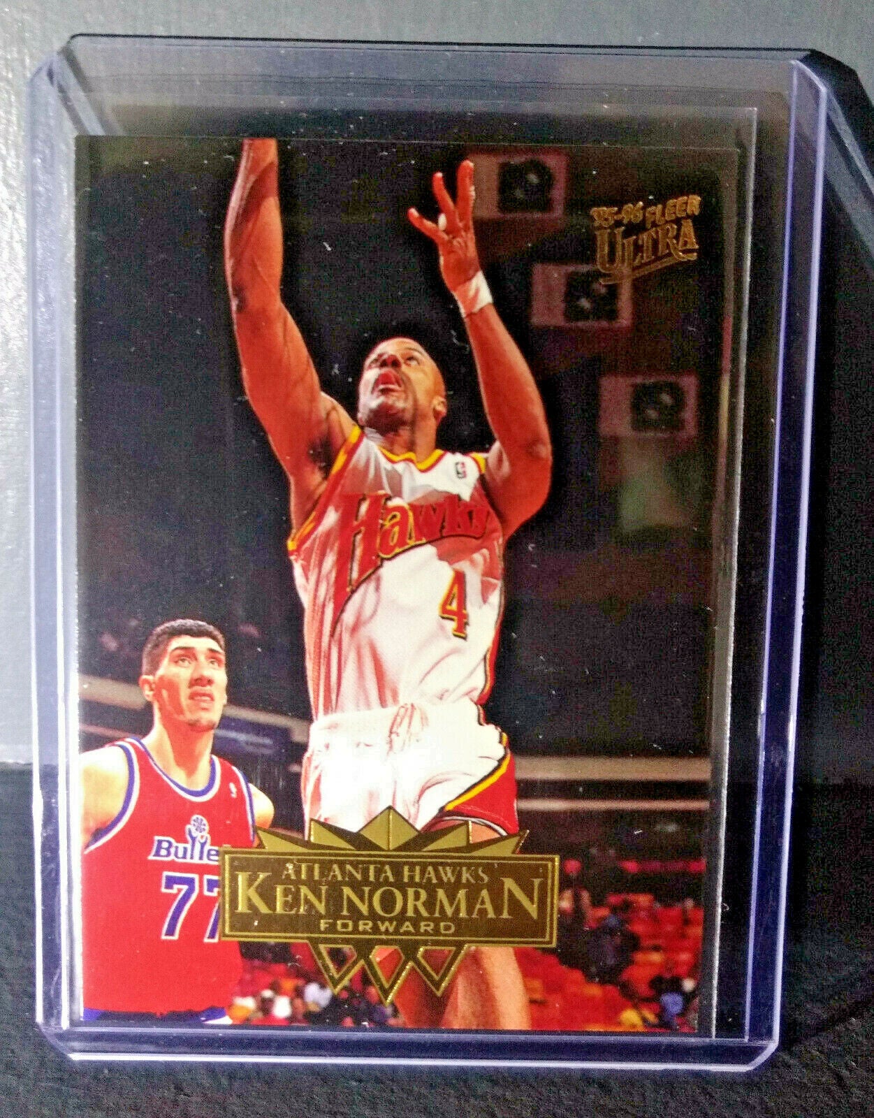 1995-96 Ken Norman Fleer Ultra #6 Basketball Card