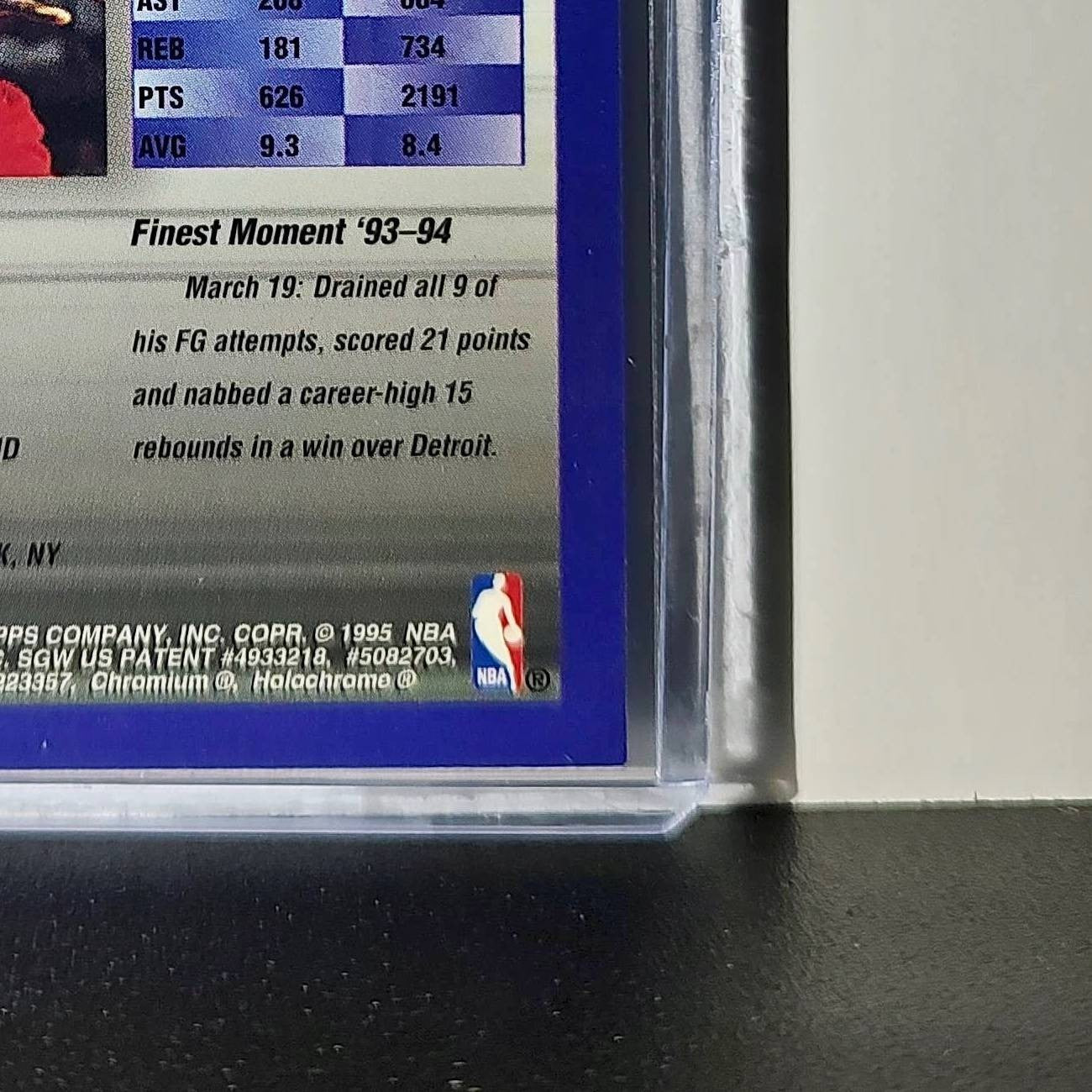 Mario Elie 1994-95 Topps Finest #263 Basketball Card