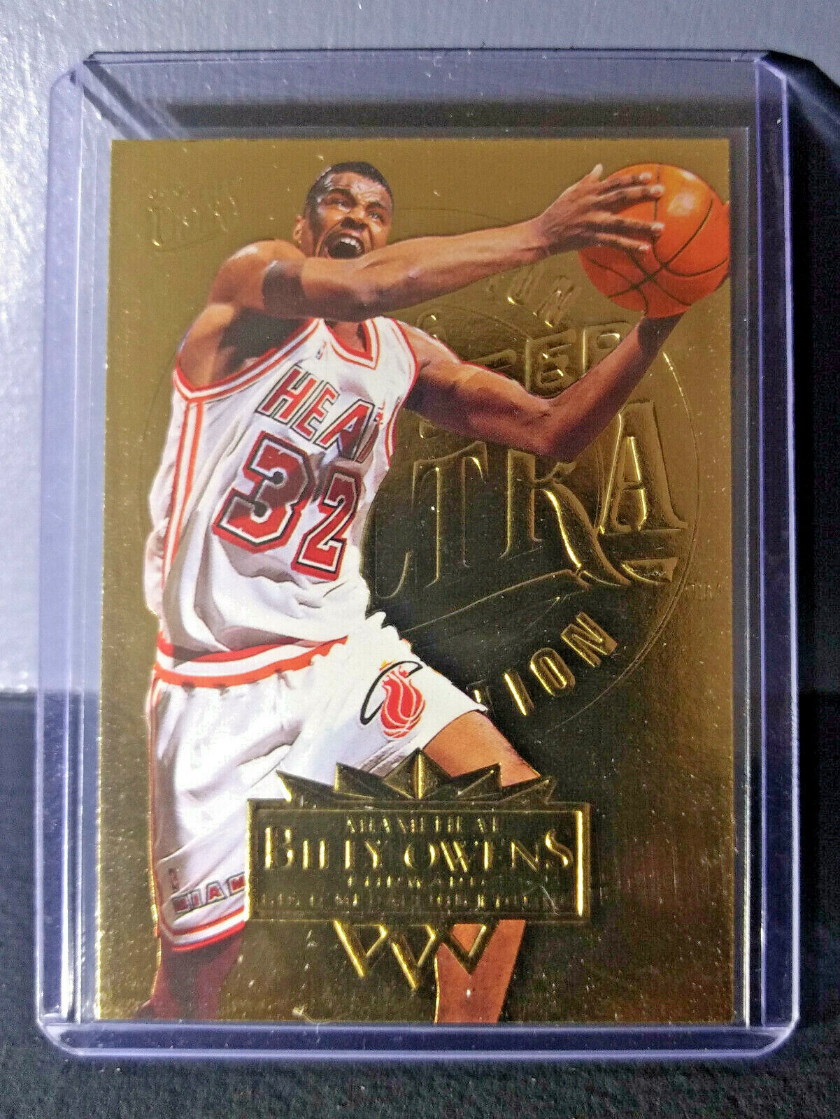 1995-96 Billy Owens Fleer Ultra Gold Medallion #96 Basketball Card