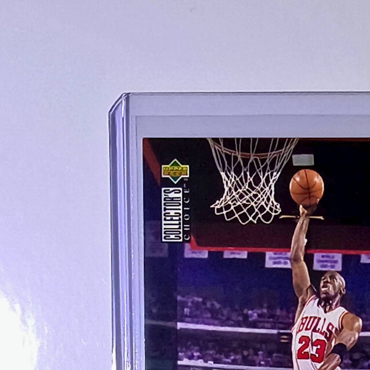 Michael Jordan 1995-96 Upper Deck Collector's Choice #JC11 Card Chicago Bulls
