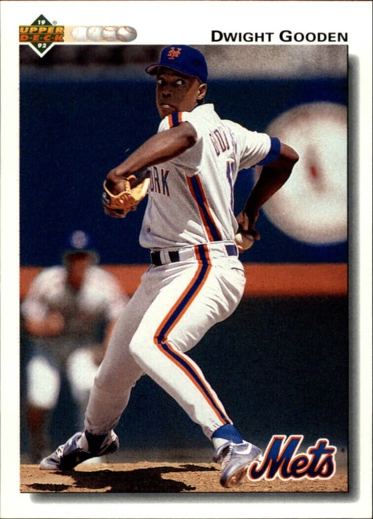 Dwight Gooden 1992 Upper Deck MLB #135 Baseball Card New York Mets