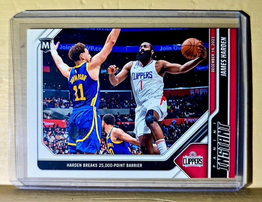 James Harden 2023-24 Panini #171 NBA Basketball Milestone Card Clippers 1 of 70