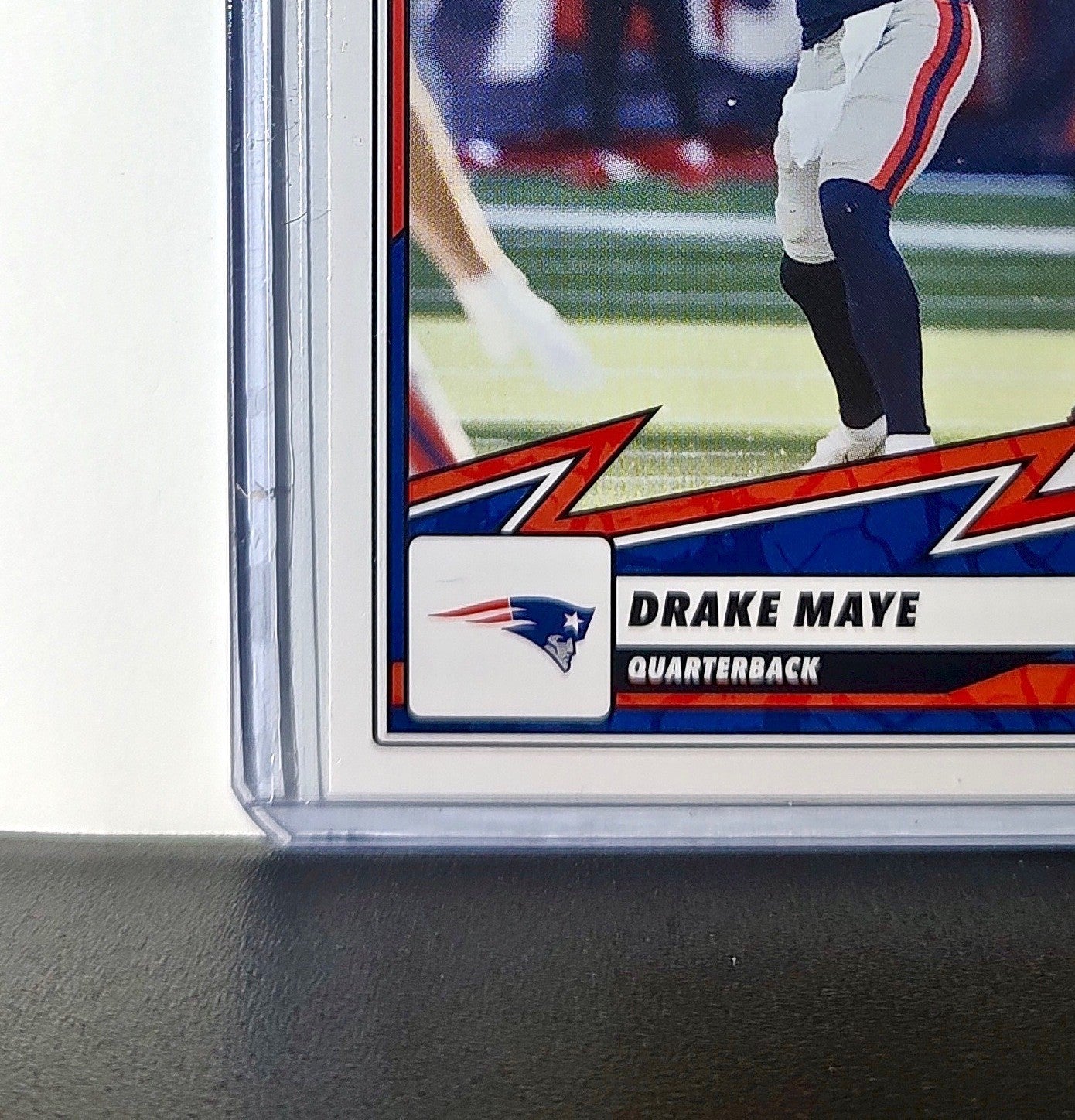 Drake Maye 2025 Panini NFL #35 Sticker Card New England Patriots