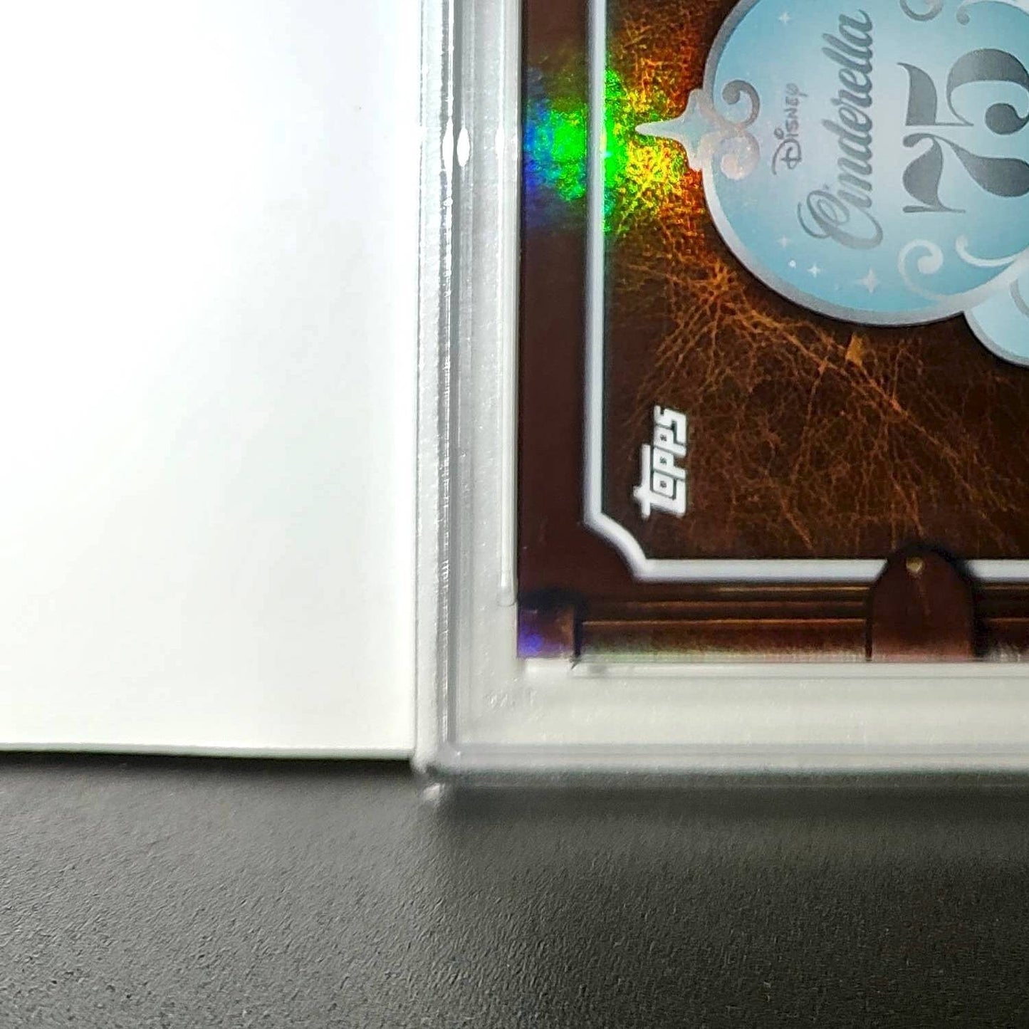 Cover 2025 Topps Disney Wonder #C75-1 Card Cinderella 75th Story PSA 7