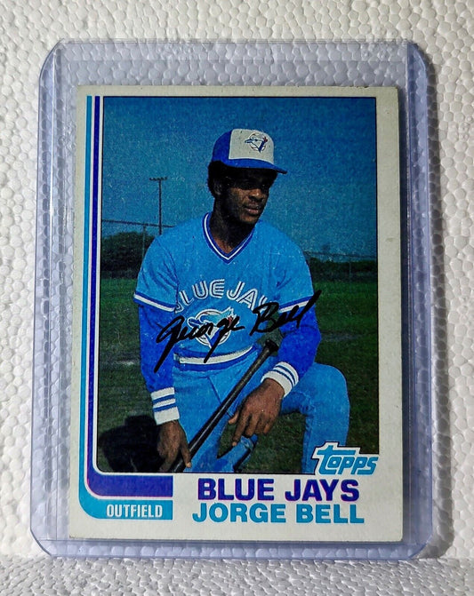 Jorge Bell 1982 Topps MLB #254 Baseball Card Toronto Blue Jays