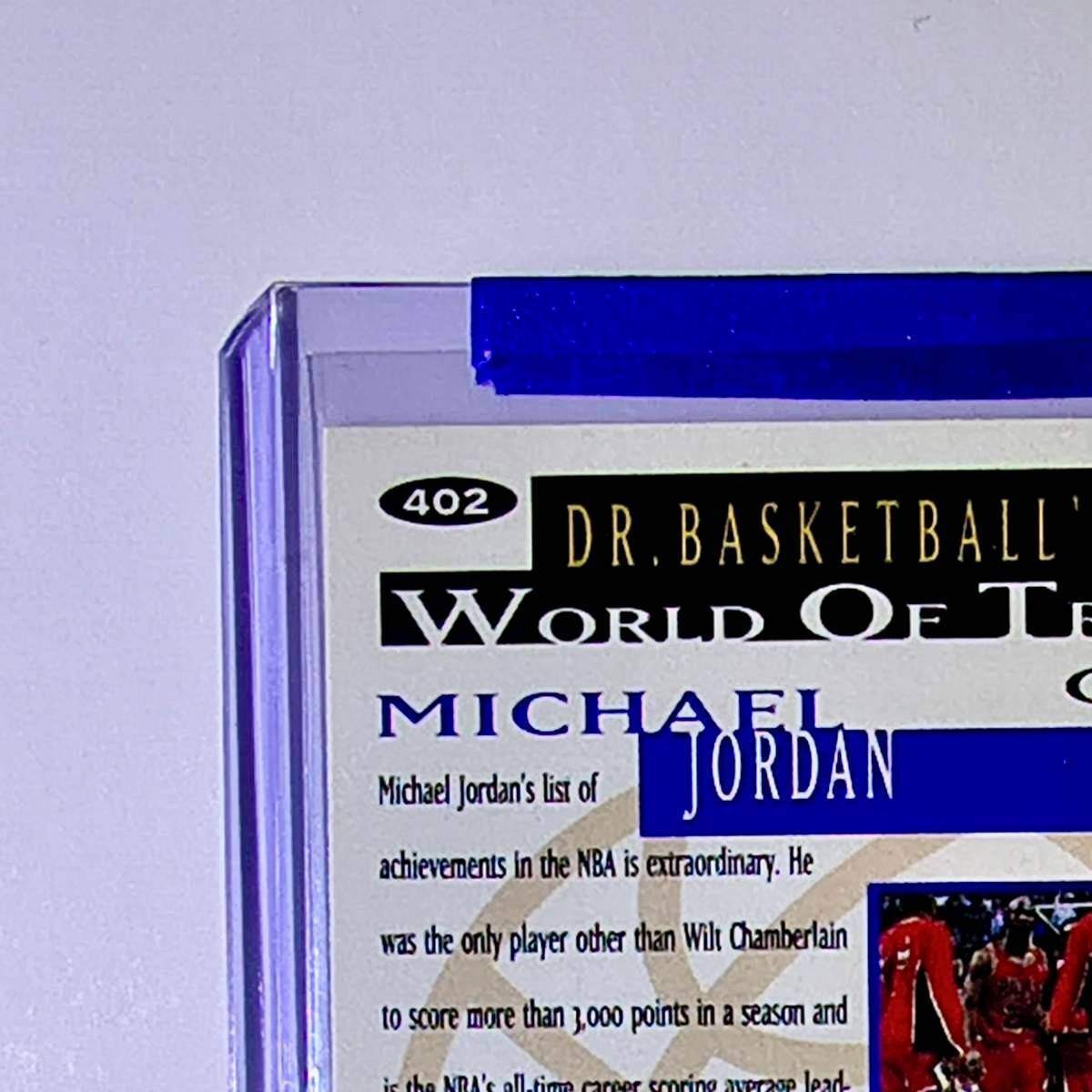 Michael Jordan 1994-95 Upper Deck Collector's Choice #402 Card Chicago Bulls
