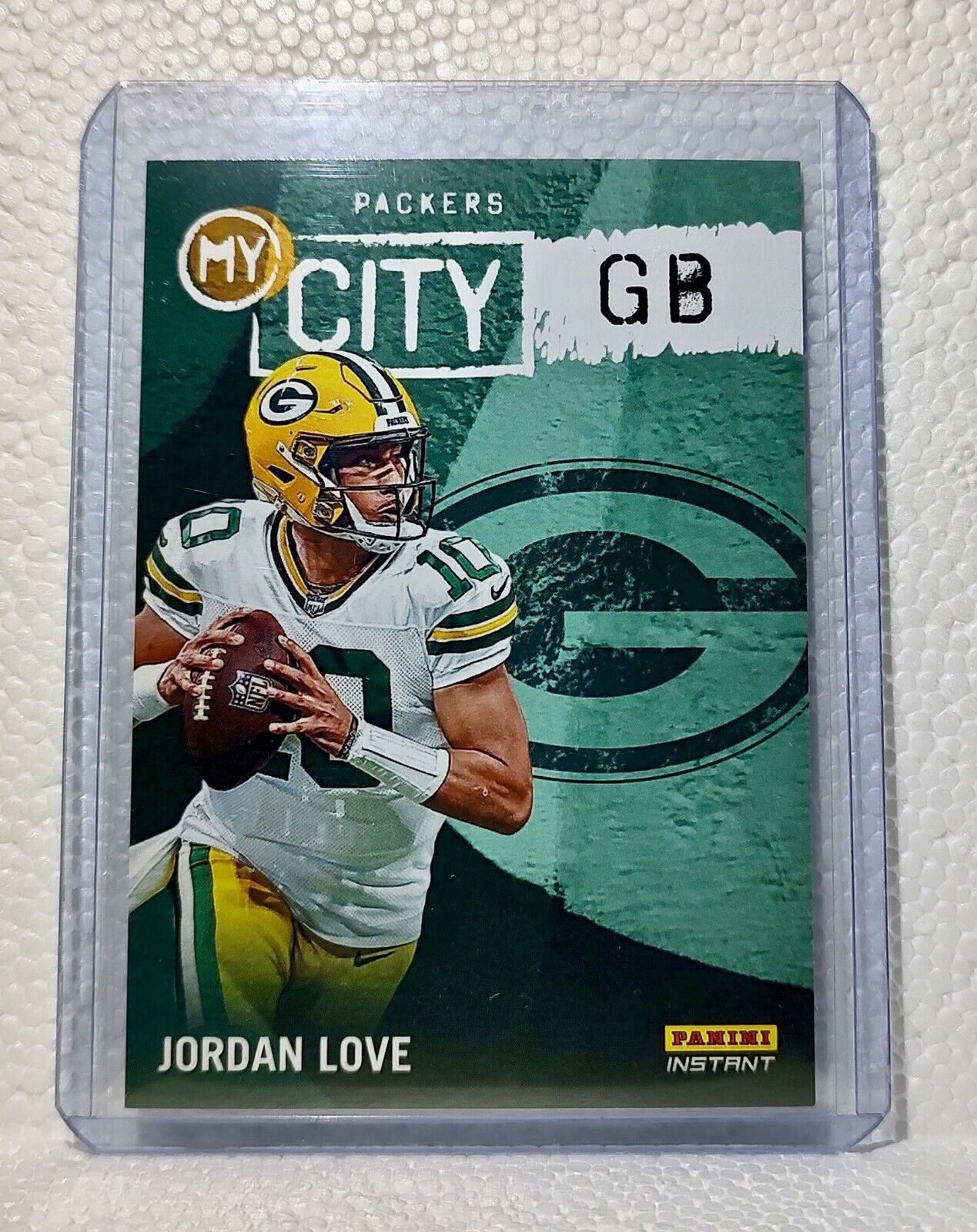 Jordan Love 2023 Panini NFL #23 My City Football Card Green Bay Packers 1/344