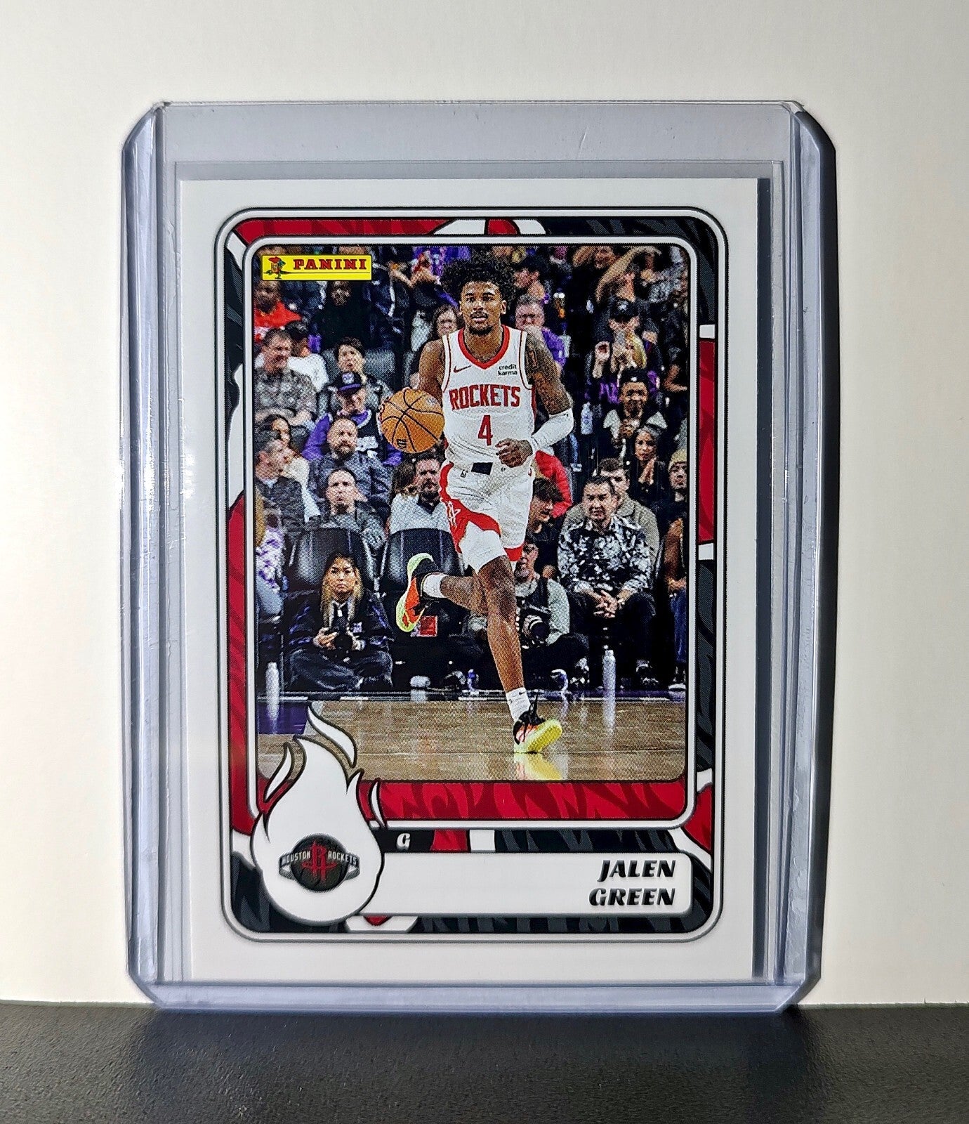 Jalen Green 2024-25 Panini NBA #31 Sticker Card Houston Rockets