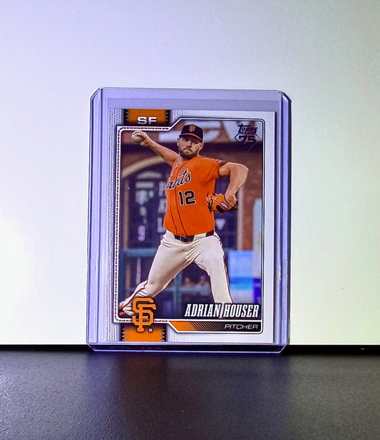 Adrian Houser 2026 Topps Update MLB #US162 Card San Francisco Giants