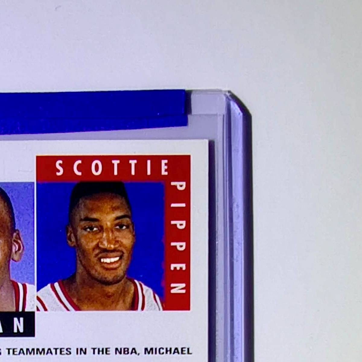 Michael Jordan Scottie Pippen 1992-93 Upper Deck Scoring Threats 62 Card Bulls