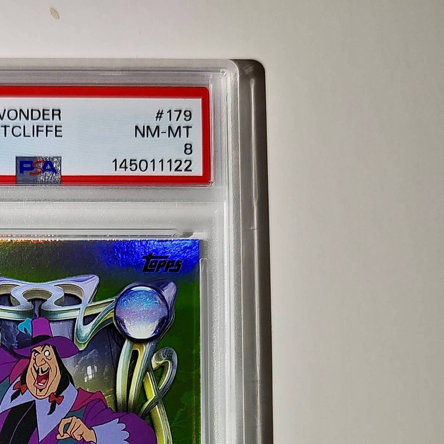 Governor Ratcliffe 2025 Topps Disney Wonder #179 Card Pocahontas PSA 8