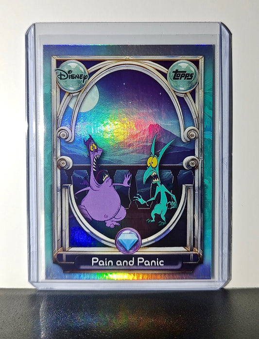 Pain and Panic 2025 Topps Disney Wonder #136 Diamond Card Hercules