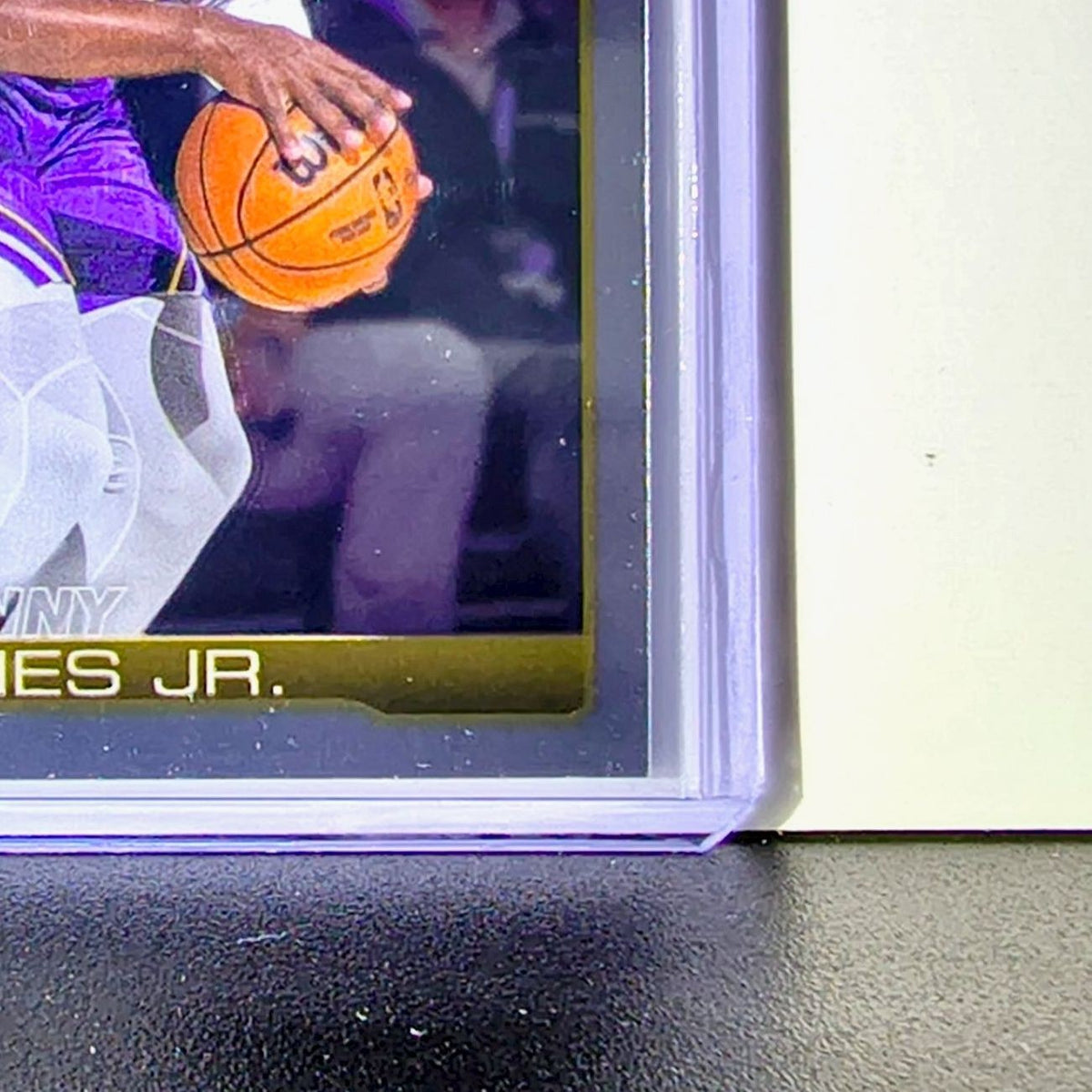 Bronny James Jr. 2025-26 NBA Topps Chrome Update #103 Card Los Angeles Lakers