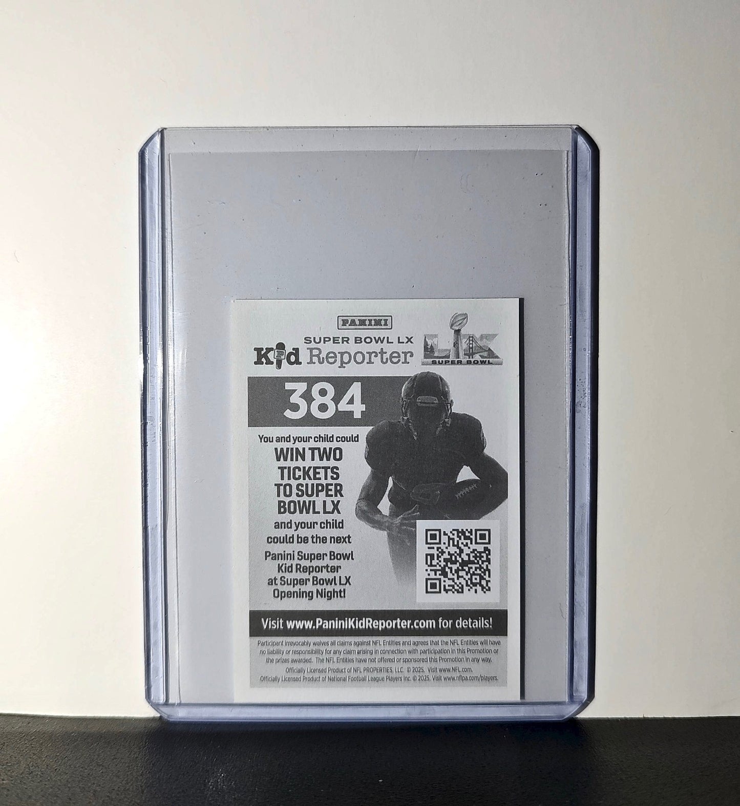 Isaac TeSlaa Rookie 2025 Panini NFL #384 Sticker Detroit Lions