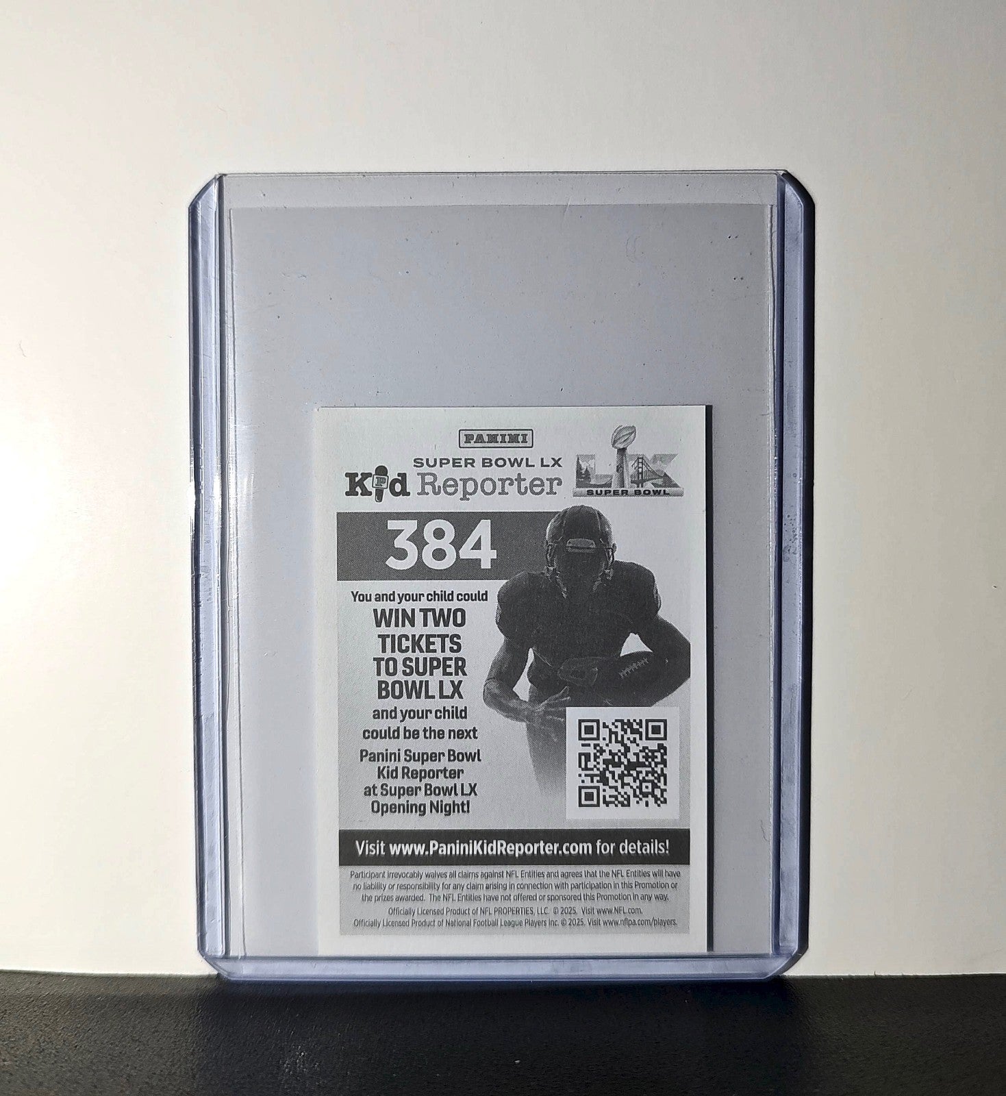 Isaac TeSlaa Rookie 2025 Panini NFL #384 Sticker Detroit Lions