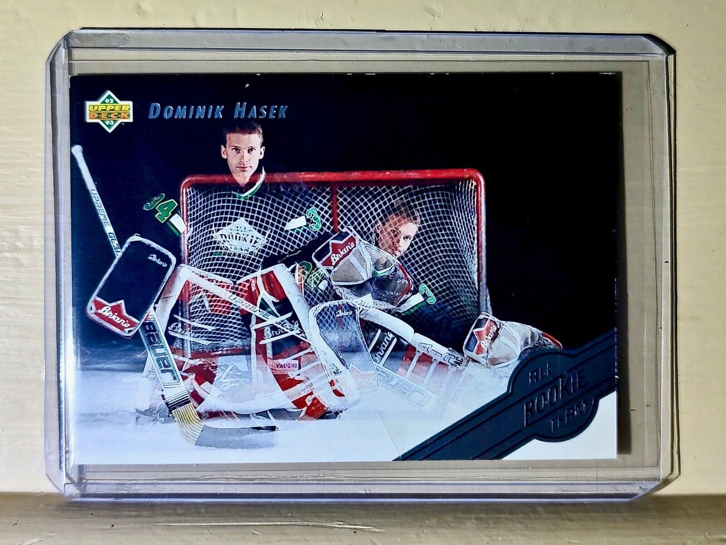 Dominik Hasek 1992-93 Upper Deck Star All-Rookie Team #AR6 Hockey Card