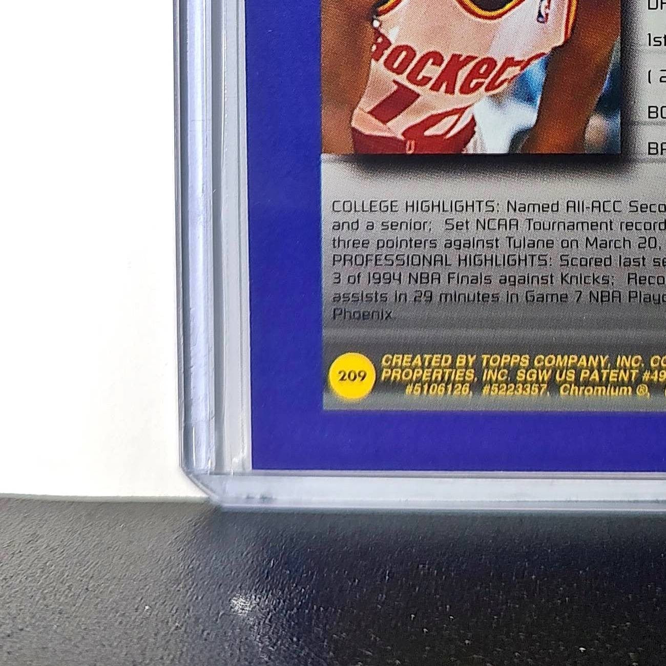 Sam Cassell 1994-95 Topps Finest #209 Collegiate Best