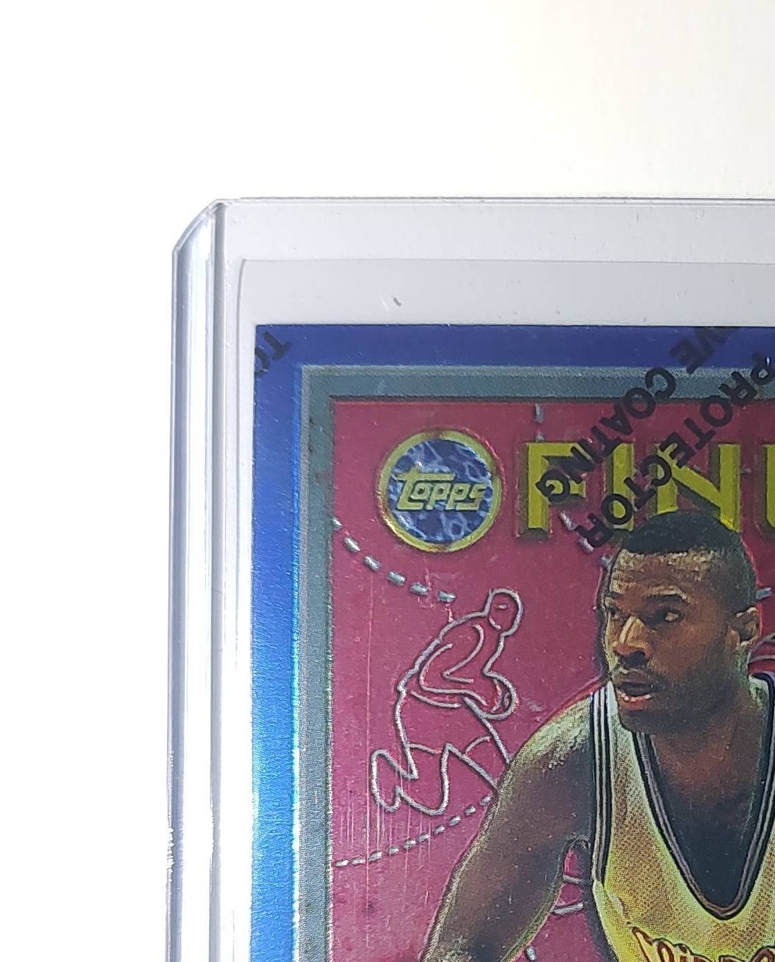 Loy Vaught 1995-96 Topps Finest NBA #204 Card Clippers